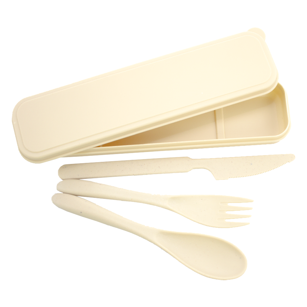 Bamboo Fibre Cutlery Set