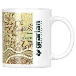 Bounty Sublimation Ceramic Mug 325ml In Box