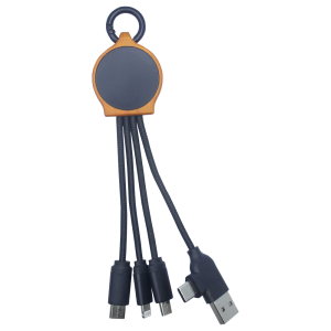 Bamboo Charging w/ RPET Cables