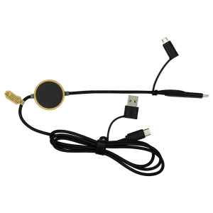 120cm Recycled 6-In-1 Cable - w/ Micro Adaptor