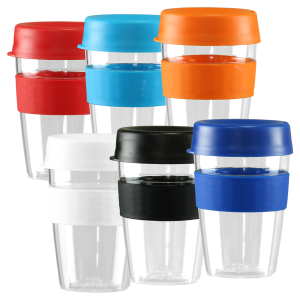 Tritan Carry Cup w/ Lid & Band 360ml