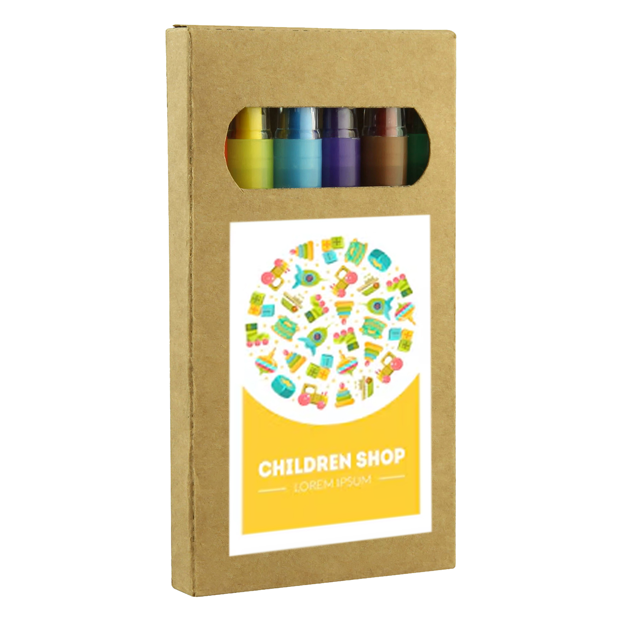 Turin 6CT Twist Crayon Set