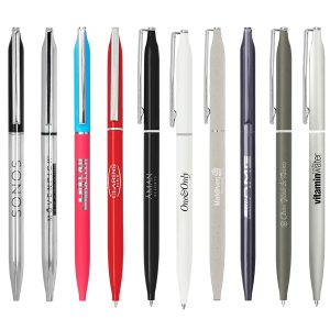 BND72 GLAD, THIN TWIST METAL BALL PEN