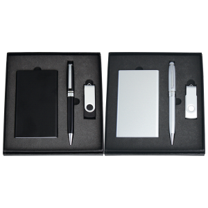 Powerbank, USB (4GB) & Pen Giftset