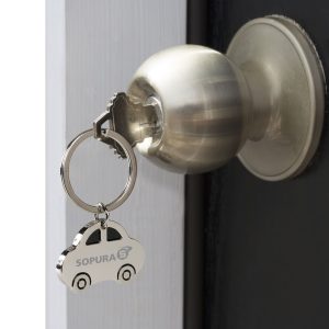Bubble Car Key Ring