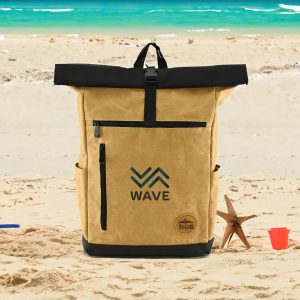 Seaside Kraft Paper Laptop Backpack